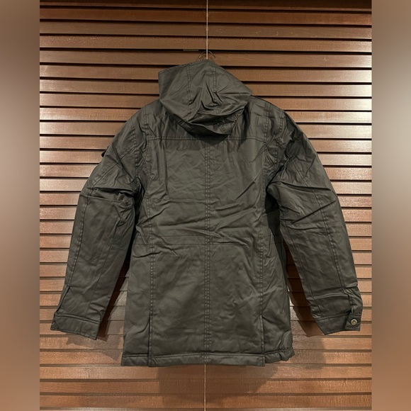 NWT Men’s heavy weight cotton with dry waxed finish, padded field jacket - Picture 3 of 10